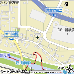 神奈川県横浜市都筑区川向町213周辺の地図