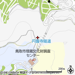 円護寺隧道周辺の地図