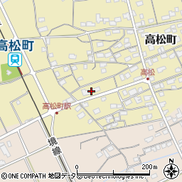 鳥取県境港市高松町349周辺の地図