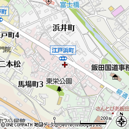 長野県飯田市江戸浜町3675周辺の地図