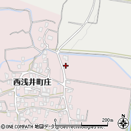 滋賀県長浜市西浅井町庄1979周辺の地図