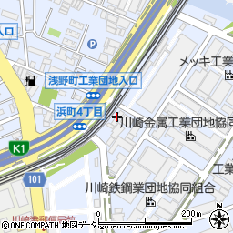 日本工業検査株式会社　検査技術部周辺の地図