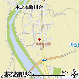 滋賀県長浜市木之本町川合126周辺の地図