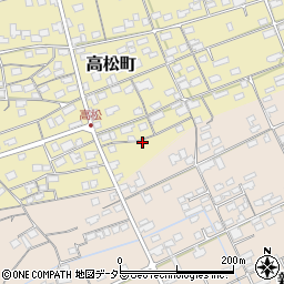 鳥取県境港市高松町343周辺の地図