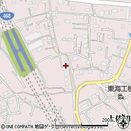 神奈川県厚木市上依知321周辺の地図