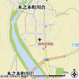 滋賀県長浜市木之本町川合119周辺の地図