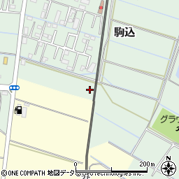 千葉県大網白里市駒込728周辺の地図