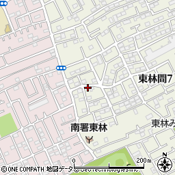 神奈川県相模原市南区東林間7丁目31-10周辺の地図