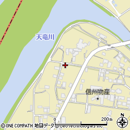 長野県下伊那郡喬木村15208周辺の地図