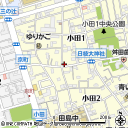 神奈川県川崎市川崎区小田1丁目20-21周辺の地図