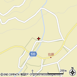 滋賀県高島市マキノ町在原624周辺の地図