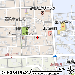 鳥取県鳥取市気高町北浜3丁目61周辺の地図