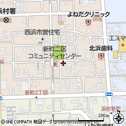 鳥取県鳥取市気高町北浜3丁目53周辺の地図