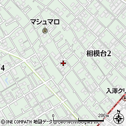 神奈川県相模原市南区相模台周辺の地図