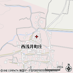 滋賀県長浜市西浅井町庄1347周辺の地図