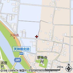 兵庫県豊岡市伏50周辺の地図