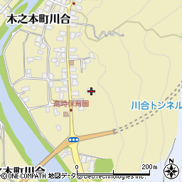 滋賀県長浜市木之本町川合146周辺の地図