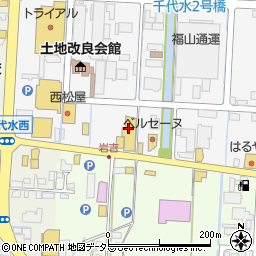日産プリンス鳥取販売株式会社日産カーパレス鳥取周辺の地図