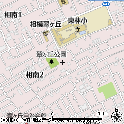 神奈川県相模原市南区相南2丁目周辺の地図