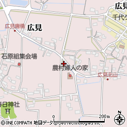 関市農村婦人の家周辺の地図