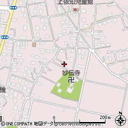 神奈川県厚木市上依知2390-5周辺の地図