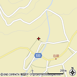 滋賀県高島市マキノ町在原620周辺の地図