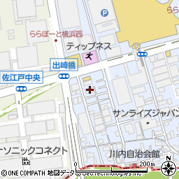 ボナール・横浜周辺の地図