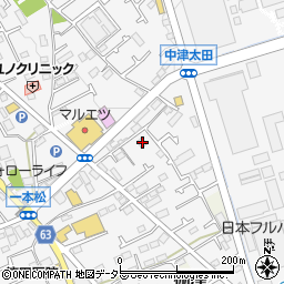 神奈川県愛甲郡愛川町中津3429-2周辺の地図