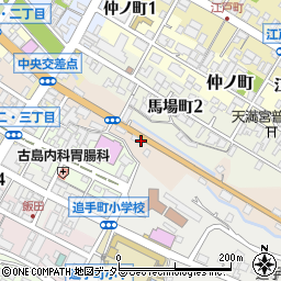 吉沢表具店周辺の地図