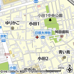 神奈川県川崎市川崎区小田1丁目20-17周辺の地図