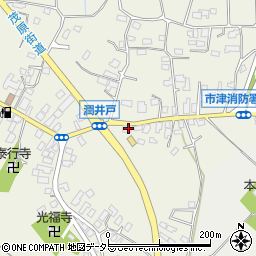 千葉県市原市潤井戸604-5周辺の地図