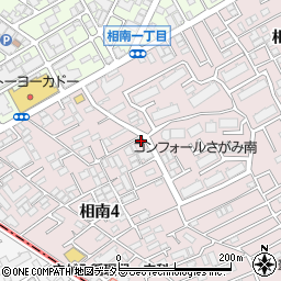 ささいな事でも　ほけん案内．小田急相模原駅前店周辺の地図