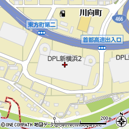 神奈川県横浜市都筑区川向町2005周辺の地図