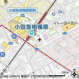 みずほ銀行小田急相模原支店 ＡＴＭ周辺の地図