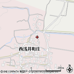 滋賀県長浜市西浅井町庄1348周辺の地図