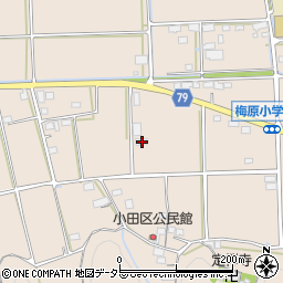 岐阜県山県市梅原1445周辺の地図