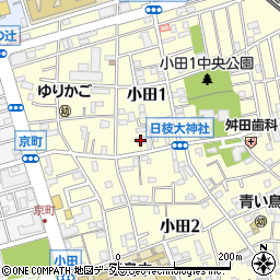 神奈川県川崎市川崎区小田1丁目20-18周辺の地図