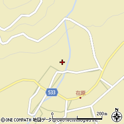 滋賀県高島市マキノ町在原623周辺の地図