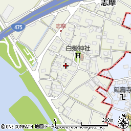 岐阜県美濃市志摩1145周辺の地図