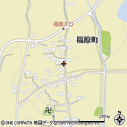 島根県松江市福原町322周辺の地図