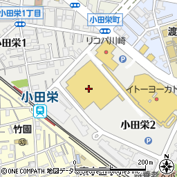 コーナンＰＲＯ川崎小田栄店周辺の地図