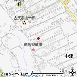 神奈川県愛甲郡愛川町中津597周辺の地図