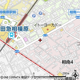 株式会社エイブル　小田急相模原店周辺の地図