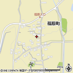 島根県松江市福原町321周辺の地図