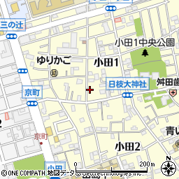 神奈川県川崎市川崎区小田1丁目20-23周辺の地図