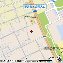 鳥取県境港市新屋町3226-1周辺の地図