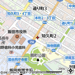 長野県飯田市扇町28周辺の地図