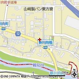 神奈川県横浜市都筑区川向町121周辺の地図