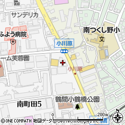 東京都町田市南町田5丁目1周辺の地図