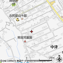 神奈川県愛甲郡愛川町中津598周辺の地図